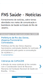 Mobile Screenshot of fns-saude-noticias.blogspot.com