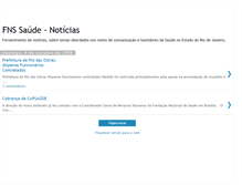 Tablet Screenshot of fns-saude-noticias.blogspot.com