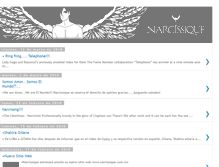 Tablet Screenshot of narcissiquefashion.blogspot.com