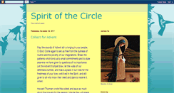 Desktop Screenshot of inthespiritofthecircle.blogspot.com