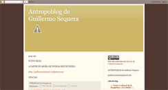 Desktop Screenshot of guillermosequera.blogspot.com