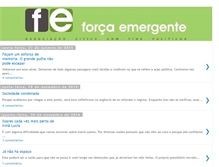 Tablet Screenshot of forcemergente.blogspot.com