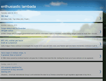 Tablet Screenshot of enthusiastic-lambada.blogspot.com