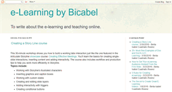 Desktop Screenshot of e-learningbybicabel.blogspot.com