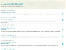 Tablet Screenshot of e-learningbybicabel.blogspot.com