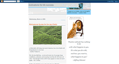 Desktop Screenshot of motivationsforlifesuccess.blogspot.com