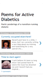 Mobile Screenshot of diabetespoetry.blogspot.com