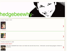 Tablet Screenshot of hedgebeewhy.blogspot.com