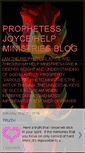 Mobile Screenshot of joycehelpministries.blogspot.com