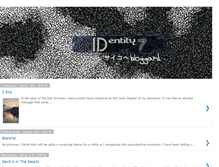 Tablet Screenshot of identity7.blogspot.com
