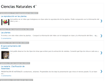 Tablet Screenshot of cienciasnaturales4.blogspot.com