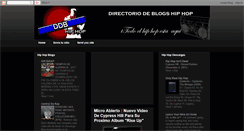 Desktop Screenshot of directoriodeblogshiphop.blogspot.com