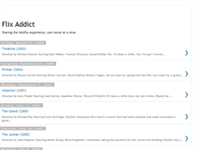 Tablet Screenshot of flixaddict.blogspot.com