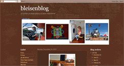 Desktop Screenshot of bleisenblog.blogspot.com