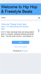 Mobile Screenshot of hiphopfreestylebeats.blogspot.com