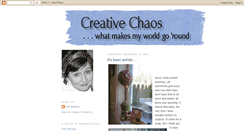 Desktop Screenshot of chaoticcreativeness.blogspot.com