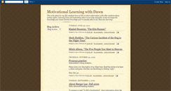 Desktop Screenshot of motivationallearning.blogspot.com