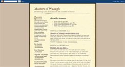 Desktop Screenshot of mastersofwaaagh.blogspot.com