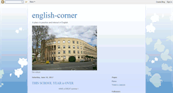 Desktop Screenshot of english-corner8.blogspot.com