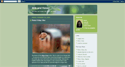 Desktop Screenshot of milkhoney.blogspot.com