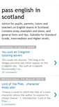 Mobile Screenshot of pass-english-in-scotland.blogspot.com