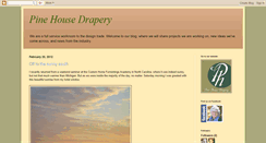 Desktop Screenshot of pinehousedrapery.blogspot.com