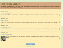 Tablet Screenshot of pinehousedrapery.blogspot.com