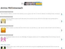 Tablet Screenshot of annicawellnesscoach.blogspot.com