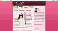 Desktop Screenshot of everydaychic.blogspot.com