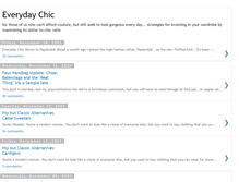 Tablet Screenshot of everydaychic.blogspot.com