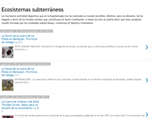 Tablet Screenshot of ecosistemas-subterraneos.blogspot.com