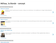 Tablet Screenshot of couleurblonde.blogspot.com