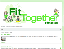 Tablet Screenshot of fittogetheredmonton.blogspot.com