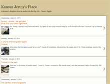 Tablet Screenshot of kansasjennysplace.blogspot.com