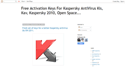Desktop Screenshot of antivirus-key.blogspot.com