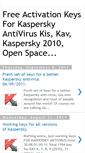Mobile Screenshot of antivirus-key.blogspot.com