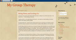 Desktop Screenshot of mygrouptherapy.blogspot.com