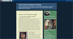 Desktop Screenshot of laresearchinstitute.blogspot.com