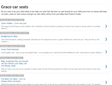 Tablet Screenshot of graco--car--seats.blogspot.com