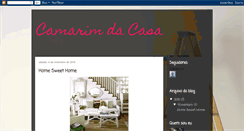 Desktop Screenshot of camarimdacasa.blogspot.com