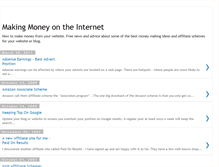 Tablet Screenshot of make-money-internet.blogspot.com