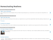Tablet Screenshot of homeschoolingheathens.blogspot.com