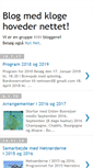 Mobile Screenshot of klogehovedernetvaerket.blogspot.com