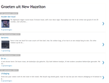 Tablet Screenshot of groetenuitnewhazelton.blogspot.com