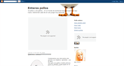 Desktop Screenshot of enterospollos.blogspot.com
