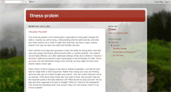 Desktop Screenshot of fitness-protein.blogspot.com