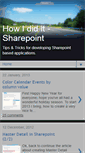 Mobile Screenshot of howididit-sharepoint.blogspot.com