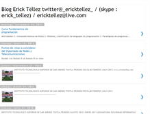 Tablet Screenshot of ericktellez.blogspot.com