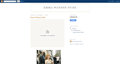 Desktop Screenshot of emmawatson1nude.blogspot.com