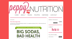 Desktop Screenshot of peppynutrition.blogspot.com